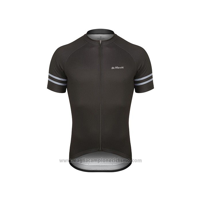 2021 Abbigliamento Ciclismo De Marchi Nero Manica Corta e Salopette
